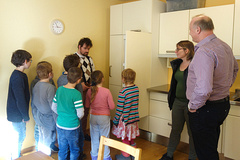 Erstkommunionkinder besuchen Stephanus